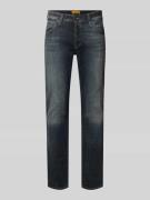 Jack & Jones Slim Fit Jeans im Used-Look Modell 'GLENN' in Dunkelblau,...
