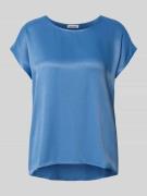 More & More Relaxed Fit T-Shirt aus Viskose-Mix mit Rundhalsausschnitt...