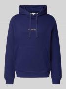 Jack & Jones Hoodie mit Känguru-Tasche in Dunkelblau, Größe L