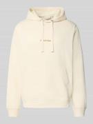 Jack & Jones Hoodie mit Känguru-Tasche in Offwhite, Größe L