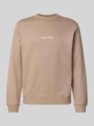 Jack & Jones Sweatshirt mit Rundhalsausschnitt und Label-Stitching in ...