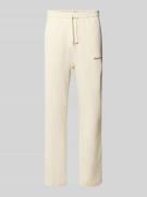 Jack & Jones Sweatpants mit elastischem Bund Modell 'KANE' in Offwhite...