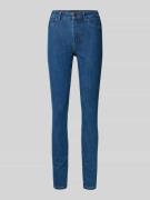 Pieces Skinny Fit Jeans aus Baumwoll-Mix Modell 'DEA' in Blau, Größe M...
