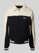 Balr. Bomberjacke mit Label-Stitching in Black, Größe L