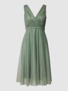 TROYDEN COLLECTION Cocktailkleid mit Taillenpasse in Mint, Größe 36