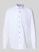 ETERNA Comfort Fit Business-Hemd mit Kentkragen in Weiss, Größe 41