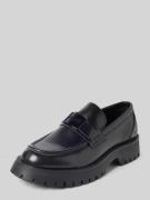 Guess Loafers aus echtem Leder Modell 'Gorizia' in Black, Größe 40