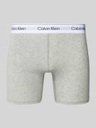 Calvin Klein Underwear Pants mit Label-Bund in Hellgrau, Größe L