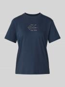 Calvin Klein Jeans T-Shirt mit Label-Print in Anthrazit, Größe L