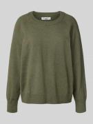 Marc O'Polo Denim Regular Fit Strickpullover aus Baumwoll-Mix in Khaki...