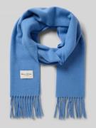 Marc O'Polo Wollschal aus reinem Wollschal in Blau, Größe 1
