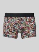 HOM Trunks mit Logo-Stitching Modell 'Roald' in Black, Größe L