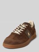 Polo Ralph Lauren Sneaker mit Schnürverschluss in Mittelbraun, Größe 4...