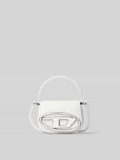 Diesel Handtasche mit Label-Detail in Silber, Größe 1