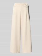 Zero Stoffhose mit französischen Eingrifftaschen in Sand, Größe 42