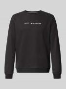 Tommy Hilfiger Regular Fit Sweatshirt aus Baumwoll-Mix in Black, Größe...