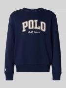Polo Ralph Lauren Loose Fit Sweatshirt aus Baumwoll-Mix in Marine, Grö...