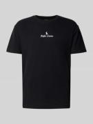 Polo Ralph Lauren T-Shirt mit Label-Stitching in Black, Größe L