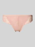 Marc O'Polo String aus Spitze in Rose, Größe L
