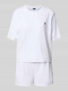 Polo Ralph Lauren Pyjama mit Logo-Stitching und elastischem Logo-Bund ...