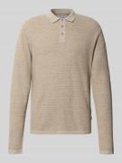 Jack & Jones Strickpullover mit Kentkragen in Beige, Größe S