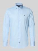 Tommy Hilfiger Tailored Slim Fit Businesshemd aus reiner Baumwolle in ...