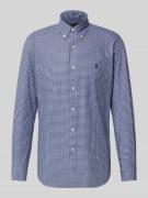 Polo Ralph Lauren Freizeithemd mit Knopfleiste in Jeansblau, Größe L