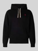 Polo Ralph Lauren Regular Fit Hoodie mit Logo-Stitching in Black, Größ...