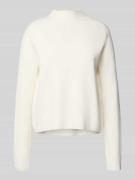 Mango Strickpullover mit Stehkragen Modell 'CHIMNEY' in Beige, Größe X...