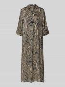 Soyaconcept Relaxed Fit Midikleid aus reiner Viskose Modell 'Signora' ...