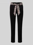 Marc Cain Stoffhose mit 5-Pocket-Design in Black, Größe 42