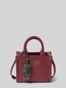 Liu Jo White Tote Bag in Leder-Optik in Bordeaux, Größe 1