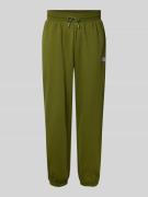 The North Face Regular Fit Sweatpants mit Label-Stitching in Oliv, Grö...