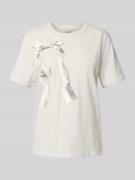 Scotch & Soda T-Shirt mit Motiv-Print in Hellgrau, Größe M