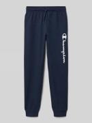 CHAMPION Sweatpants mit elastischem Bund in Marine, Größe 140