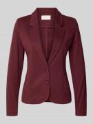 FREE/QUENT Blazer mit Reverskragen Modell 'NANNI' in Bordeaux, Größe L