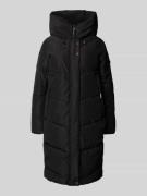 khujo Steppmantel mit Kapuze Modell 'JANGE' in Black, Größe L