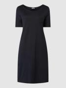 Hanro Nachthemd aus Baumwolle Modell Cotton Deluxe in Black, Größe M