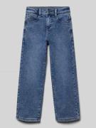s.Oliver RED LABEL Slim Fit Baggy Jeans aus Baumwoll-Mix in Blau, Größ...