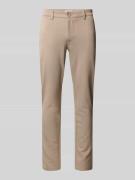 Only & Sons Slim Fit Chino aus Viskose-Mix Modell 'MARK' in Beige, Grö...