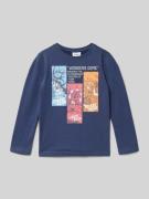 s.Oliver RED LABEL Regular Fit Langarmshirt aus reiner Baumwolle in Ma...