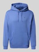 Tommy Jeans Regular Fit Hoodie aus Baumwoll-Mix in Blau, Größe L
