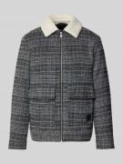 MCNEAL Regular Fit Jacke mit mit Woll-Anteil in Anthrazit, Größe M