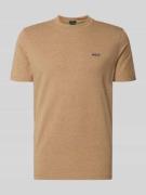 BOSS Green Regular Fit T-Shirt aus Baumwoll-Mix Modell 'TEE' in Beige,...