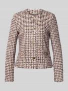 Christian Berg Woman Selection Blazer in Bouclé-Optik in Altrosa, Größ...