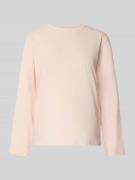 Schiesser Longsleeve mit Rundhalsausschnitt in Beige, Größe 36