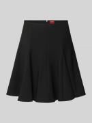 HUGO Mini-Rock mit Viskoseanteil Modell 'REJULI' in Black, Größe 34