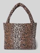 STUDIO NOOS Handtasche mit Label-Stitching Modell 'Hazel' in Hazel, Gr...