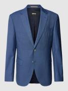BOSS 2-Knopf-Sakko aus Schurwoll-Elasthan-Mix Modell 'Jeckson' in Blau...