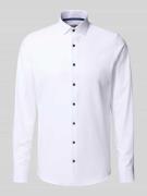 OLYMP Level Five Slim Fit Business-Hemd mit Kentkragen in Weiss, Größe...
